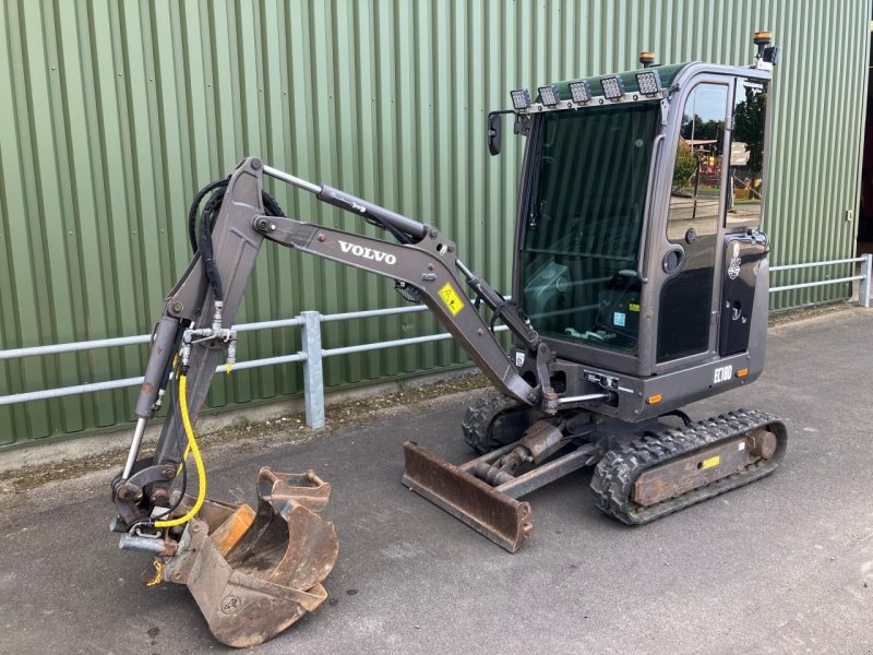 Bagger tip Volvo EC18, Gebrauchtmaschine in Middelfart