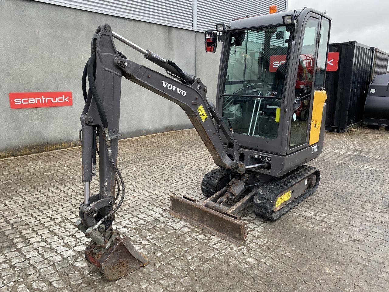 Bagger des Typs Volvo EC18D, Gebrauchtmaschine in Skive (Bild 1)