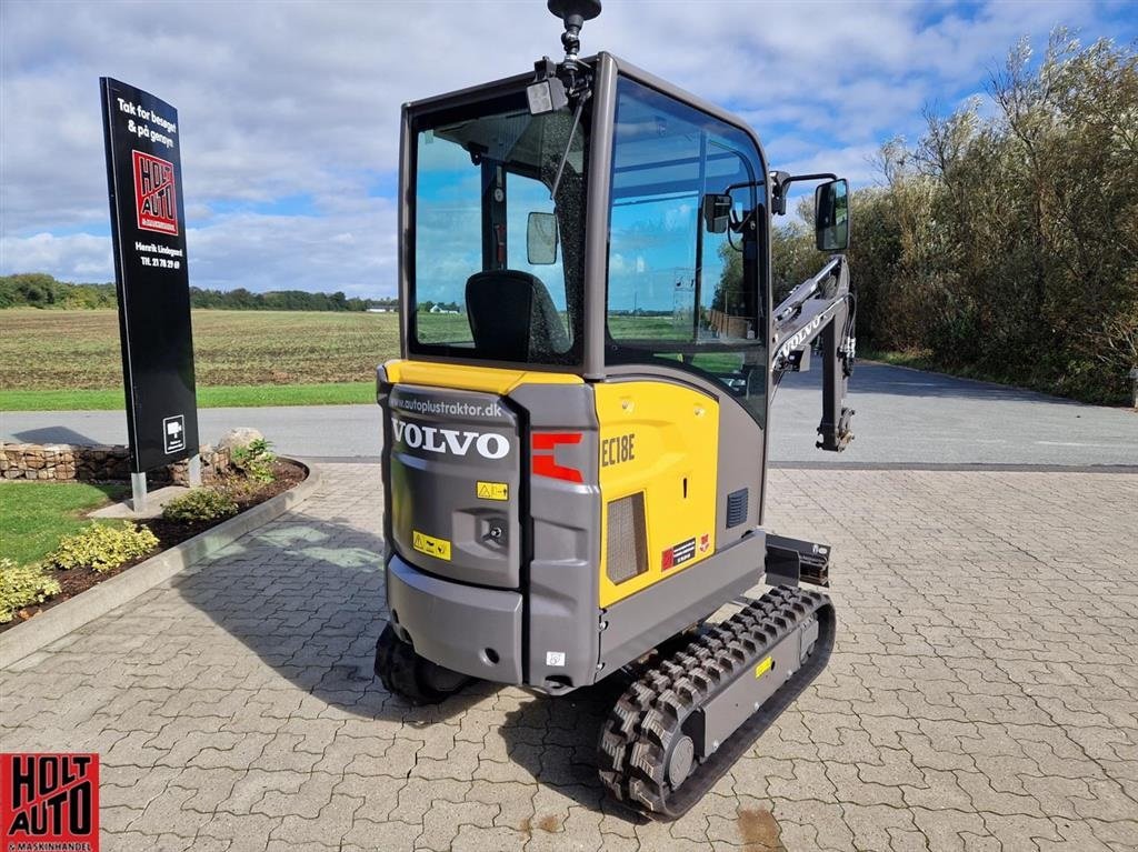 Bagger Türe ait Volvo EC18E, Gebrauchtmaschine içinde Vrå (resim 3)