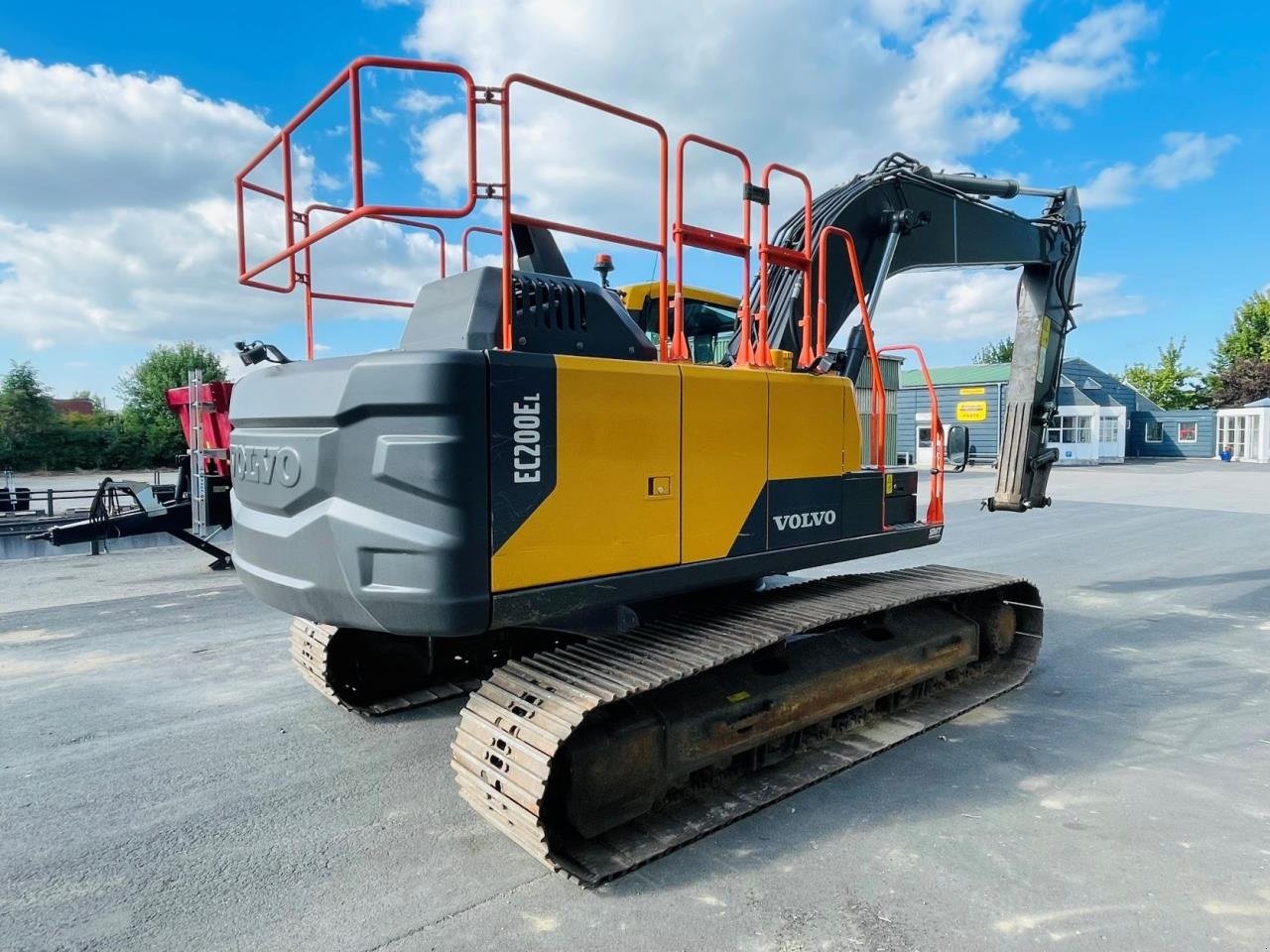 Bagger des Typs Volvo EC200 EL, Gebrauchtmaschine in Middelfart (Bild 4)