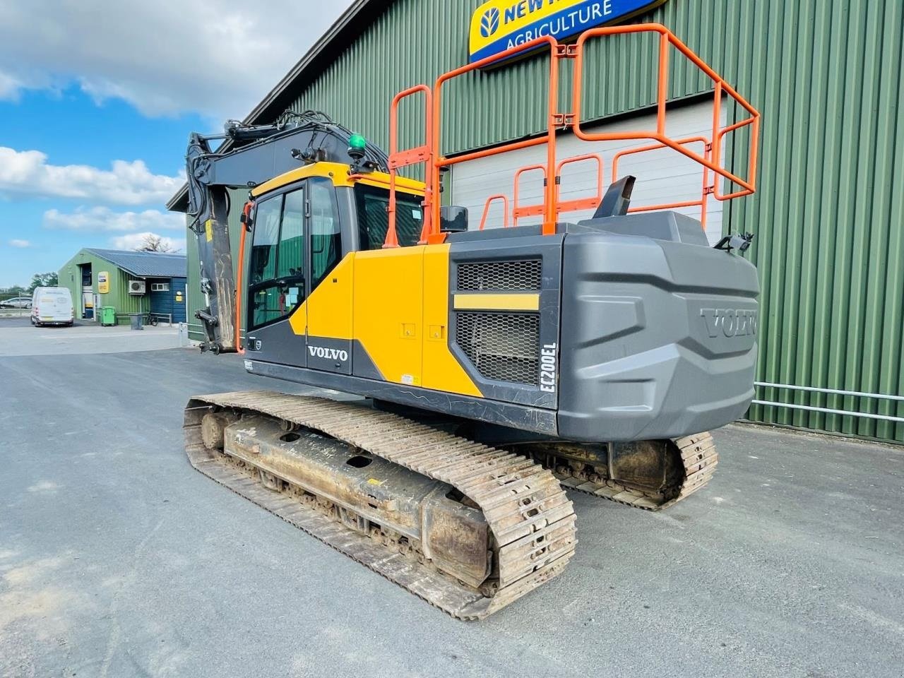 Bagger tip Volvo EC200 EL, Gebrauchtmaschine in Middelfart (Poză 5)