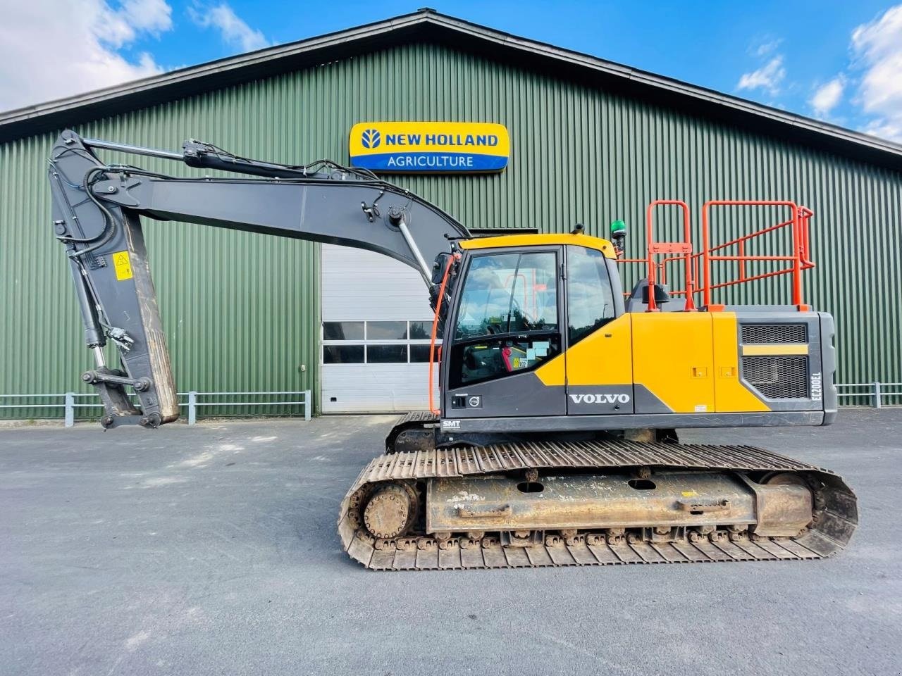 Bagger des Typs Volvo EC200 EL, Gebrauchtmaschine in Middelfart (Bild 1)