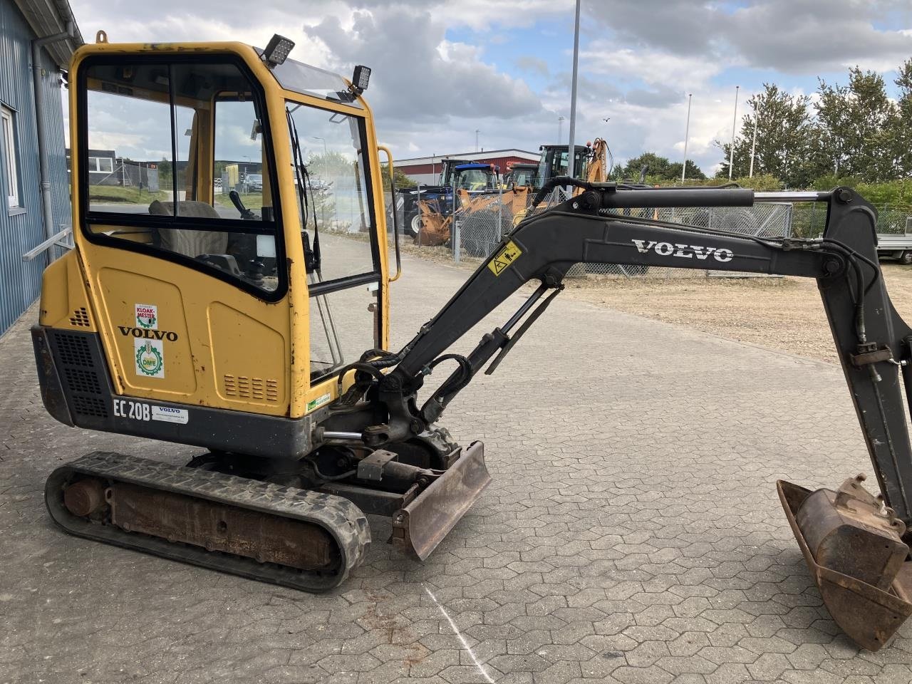 Bagger of the type Volvo EC20B MINIGRAVER, Gebrauchtmaschine in Viborg (Picture 5)