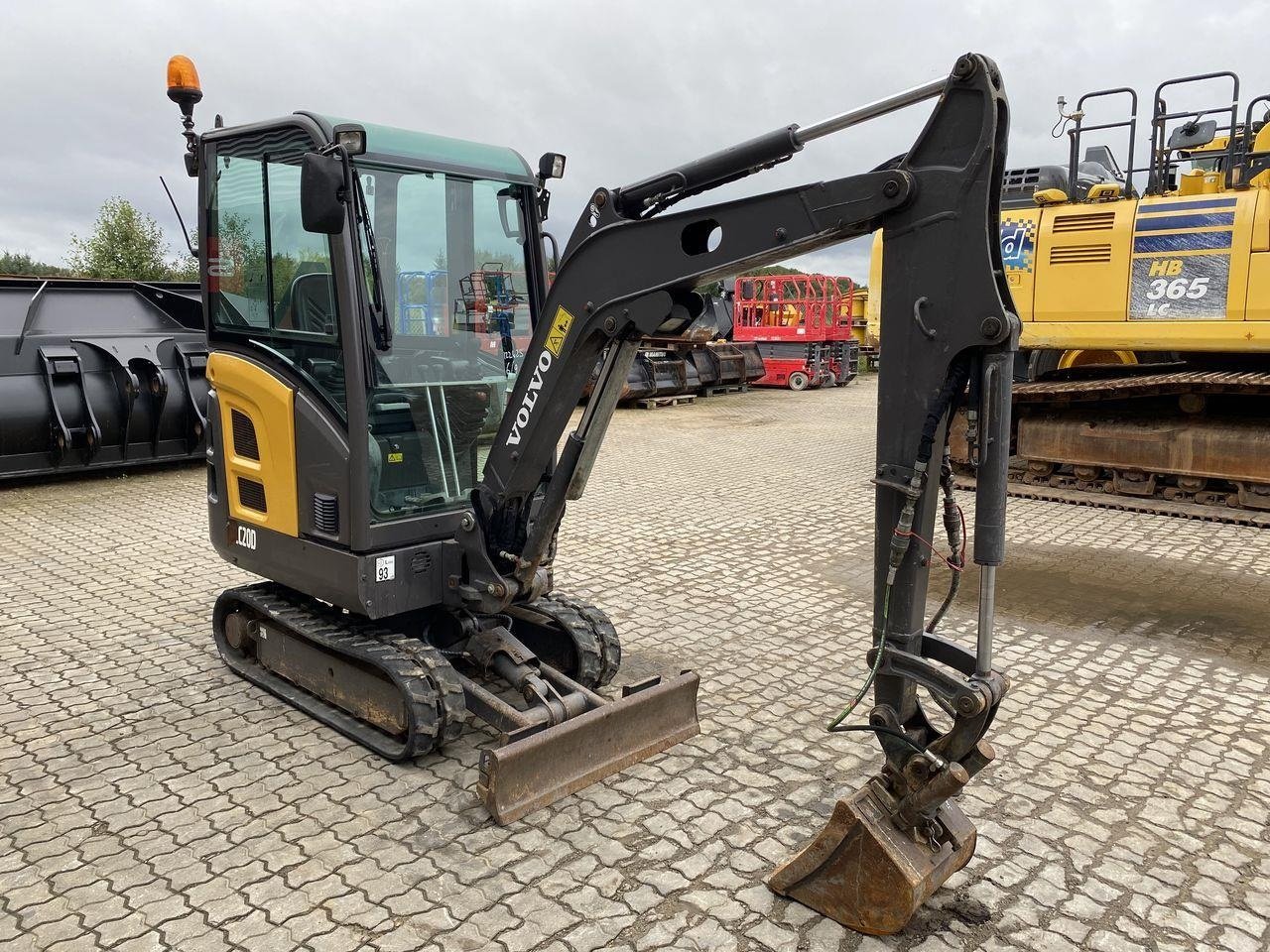 Bagger des Typs Volvo EC20D, Gebrauchtmaschine in Skive (Bild 5)