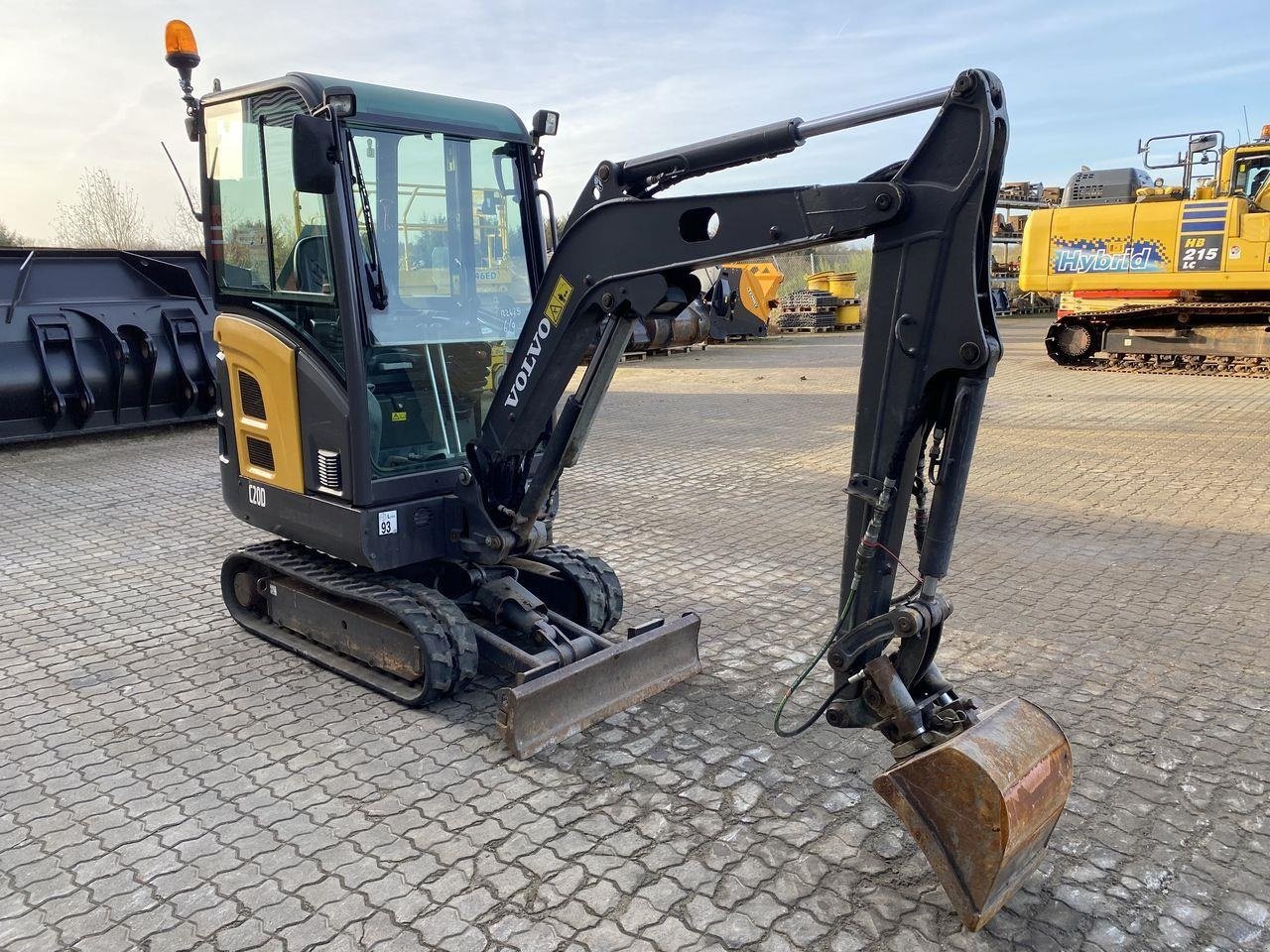 Bagger del tipo Volvo EC20D, Gebrauchtmaschine en Skive (Imagen 5)