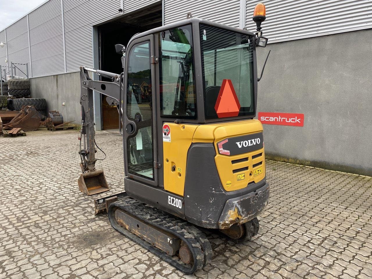 Bagger del tipo Volvo EC20D, Gebrauchtmaschine en Skive (Imagen 2)