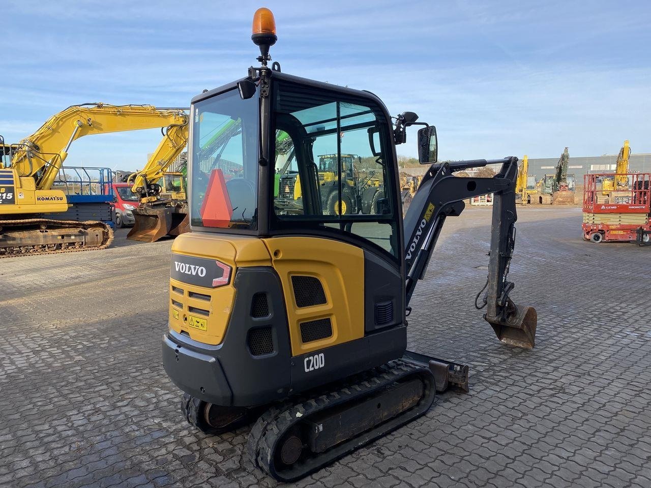 Bagger del tipo Volvo EC20D, Gebrauchtmaschine en Skive (Imagen 4)