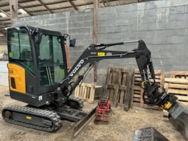 Bagger tipa Volvo EC20E rotortilt skovle og sortertang, Gebrauchtmaschine u Kongerslev (Slika 1)