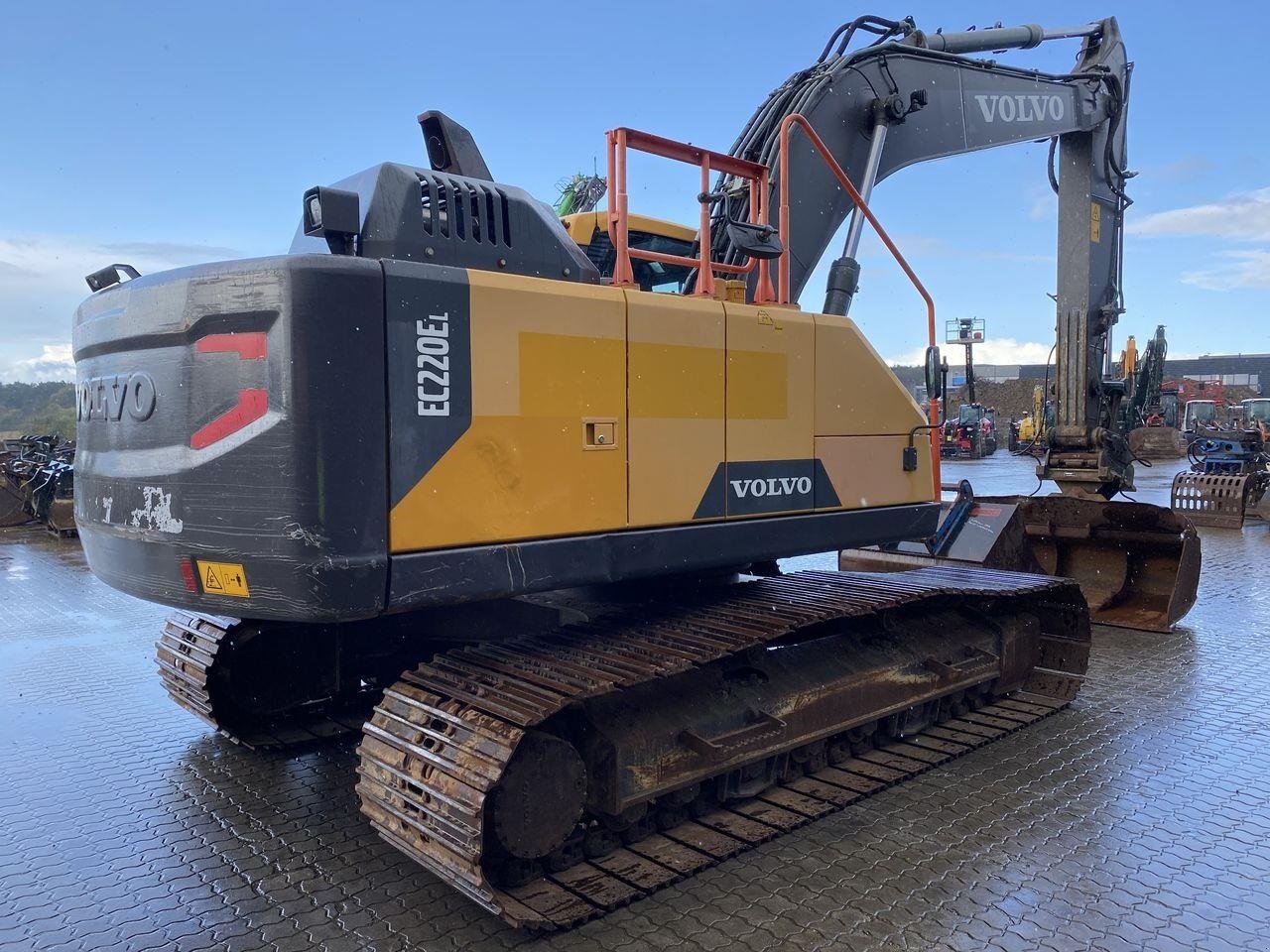 Bagger typu Volvo EC220, Gebrauchtmaschine w Skive (Zdjęcie 4)