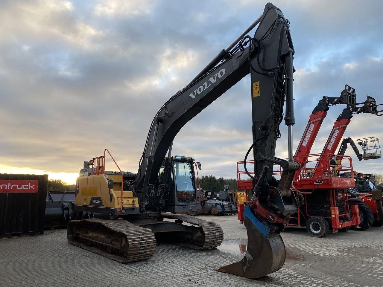 Bagger Türe ait Volvo EC250EL, Gebrauchtmaschine içinde Skive (resim 5)