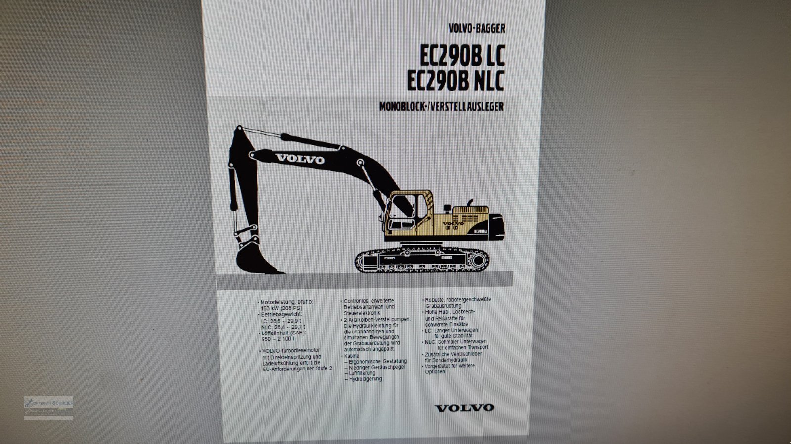 Bagger του τύπου Volvo EC290B NLC, Gebrauchtmaschine σε Lichtenau Stadtgebiet (Φωτογραφία 26)