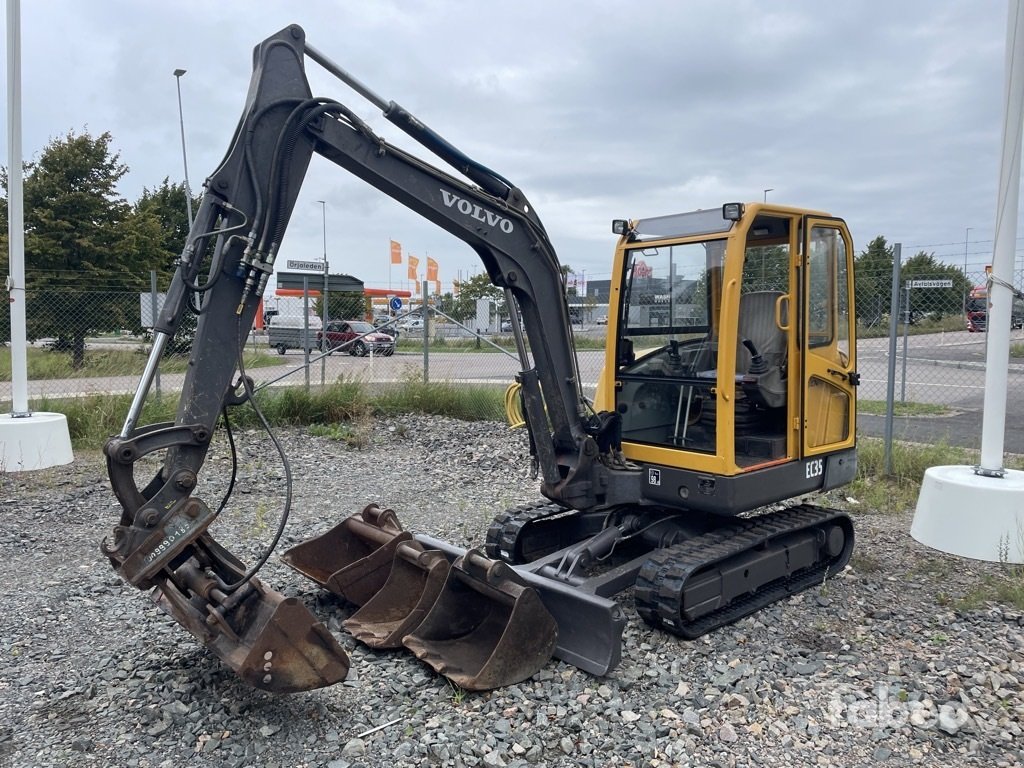 Bagger Türe ait Volvo EC35, Gebrauchtmaschine içinde Arlöv (resim 1)