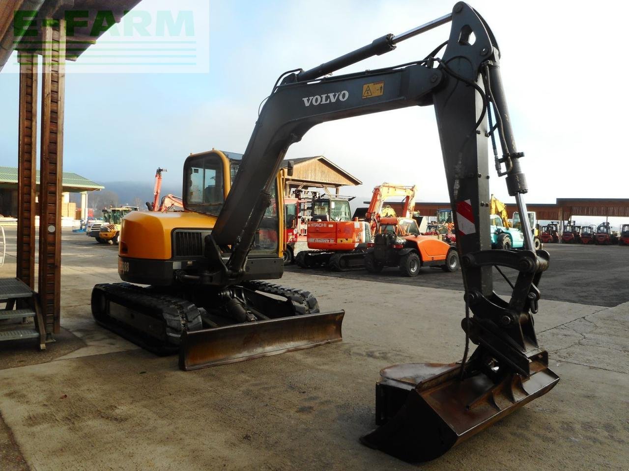 Bagger del tipo Volvo ecr 88 ( 8.250kg ), Gebrauchtmaschine In ST. NIKOLAI/DR. (Immagine 5)