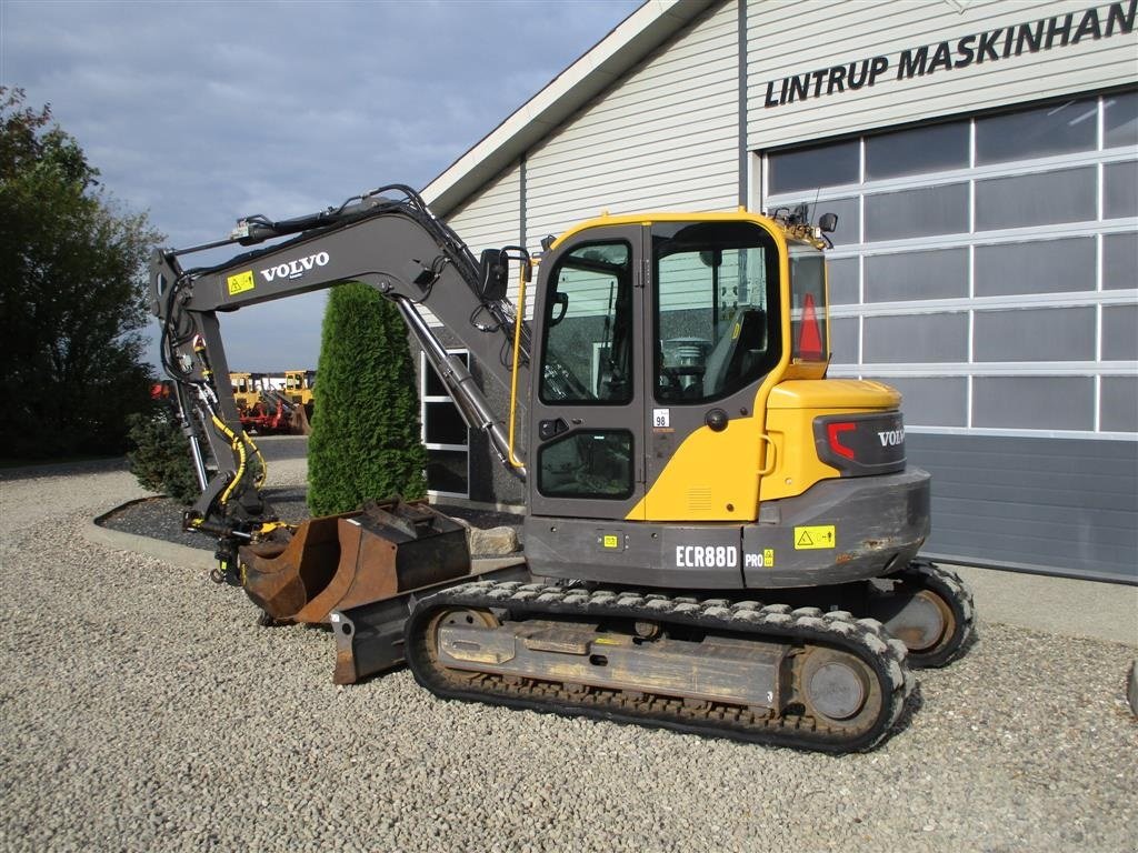 Bagger za tip Volvo ECR 88 D pro med Engcon rotortilt og klo, Gebrauchtmaschine u Lintrup (Slika 3)