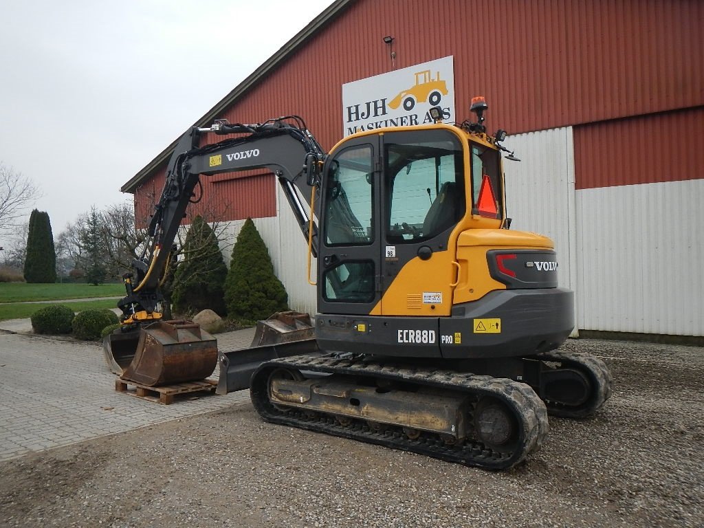 Bagger typu Volvo ECR 88 D Pro, Gebrauchtmaschine v Aabenraa (Obrázek 2)