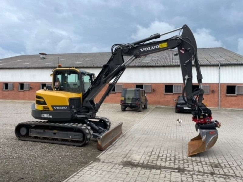 Bagger tip Volvo ECR 88 D Pro, Gebrauchtmaschine in Aabenraa (Poză 5)