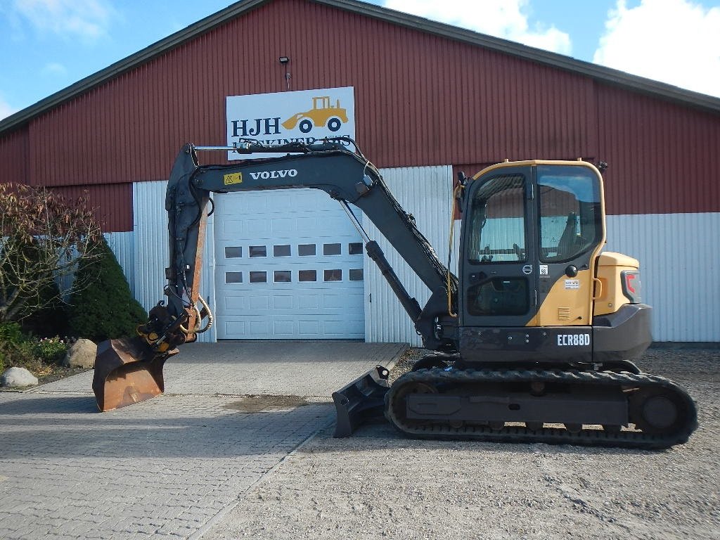 Bagger tip Volvo ECR 88 D, Gebrauchtmaschine in Aabenraa (Poză 1)