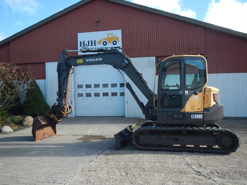 Bagger tipa Volvo ECR 88 D, Gebrauchtmaschine u Aabenraa