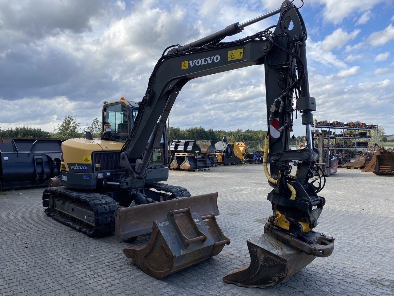 Bagger typu Volvo ECR88D, Gebrauchtmaschine w Skive (Zdjęcie 5)