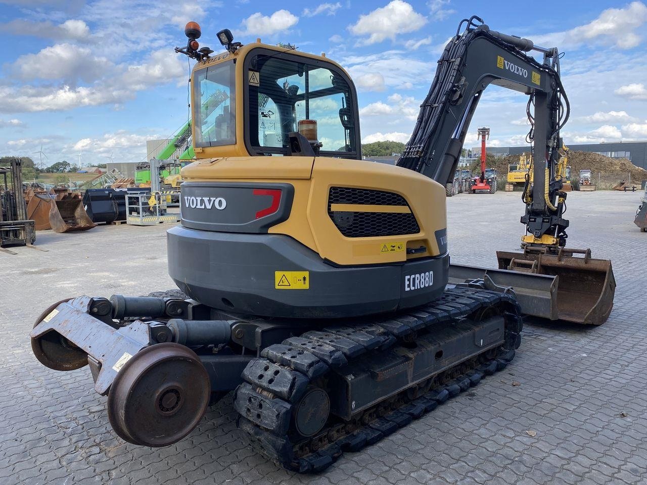 Bagger del tipo Volvo ECR88D, Gebrauchtmaschine In Skive (Immagine 4)