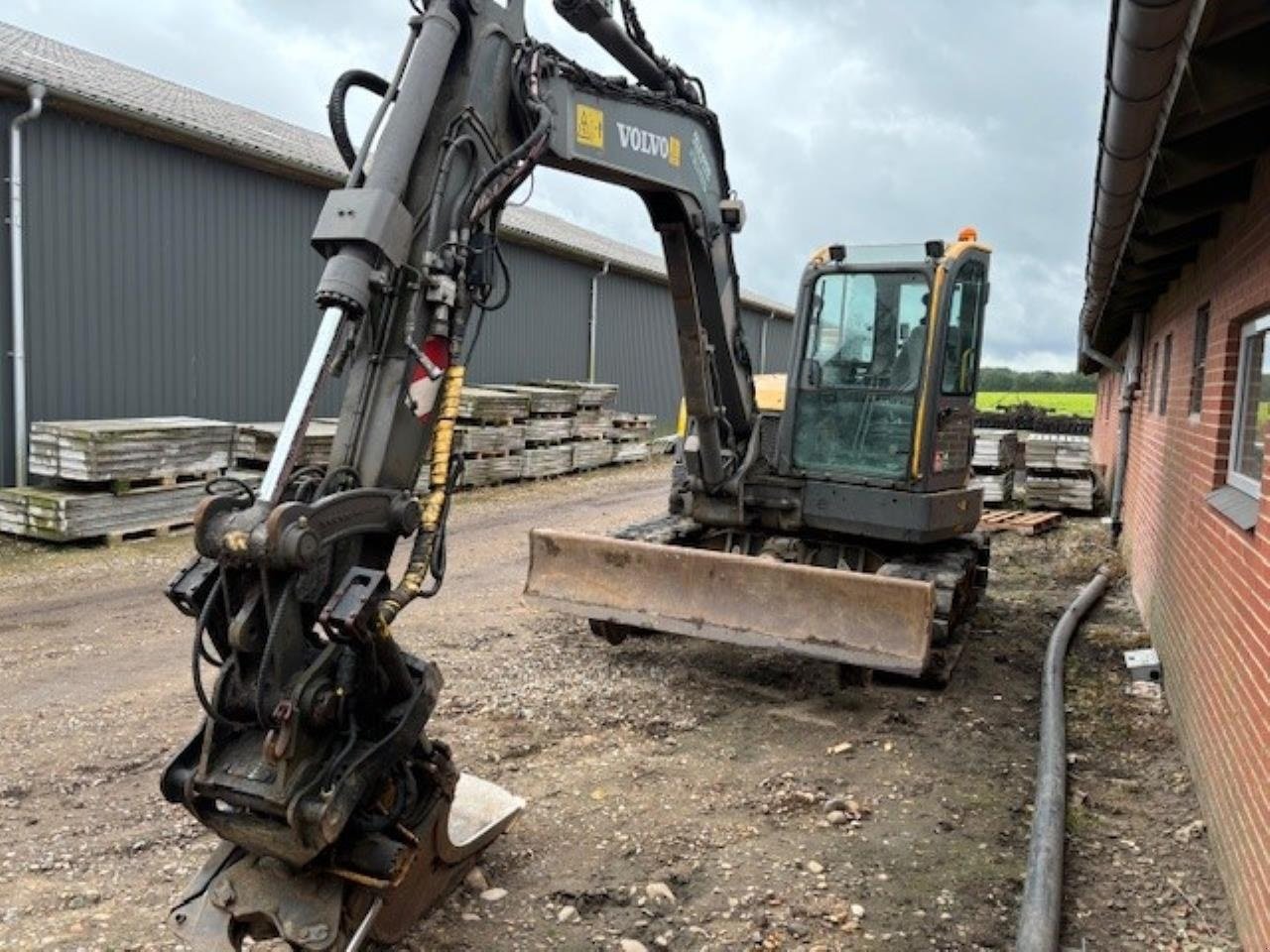 Bagger del tipo Volvo ECR88D, Gebrauchtmaschine en Skive (Imagen 3)