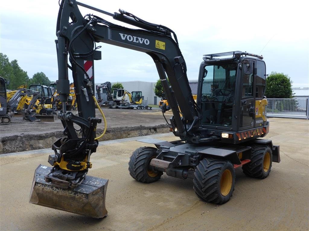 Bagger typu Volvo EW60E engon rotortilt med  dc2 styrring og gribeklo, Gebrauchtmaschine v Nørresundby (Obrázek 6)