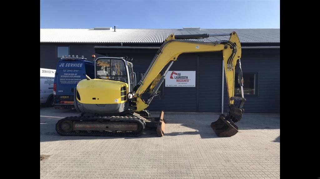 Bagger typu Wacker Neuson 75Z3 Hydrema skifte, Gebrauchtmaschine w Rønnede (Zdjęcie 1)