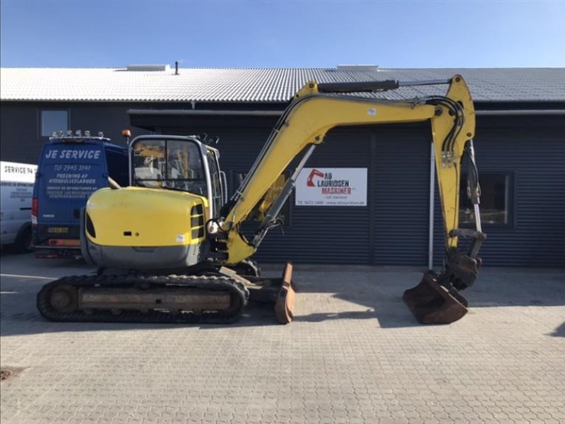 Bagger tip Wacker Neuson 75Z3 Hydrema skifte, Gebrauchtmaschine in Rønnede (Poză 1)