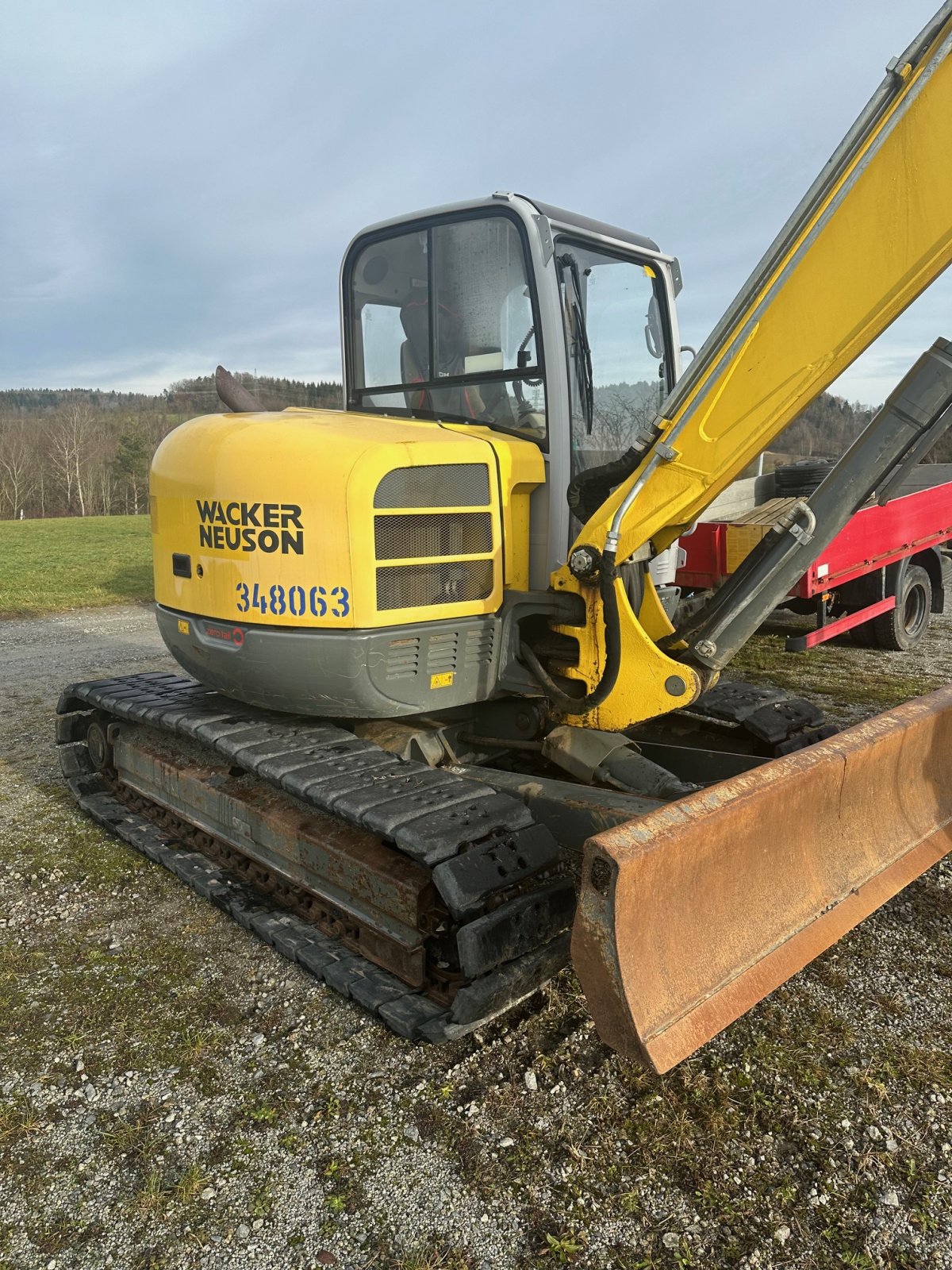 Bagger van het type Wacker Neuson 75z3, Gebrauchtmaschine in Aicha (Foto 3)