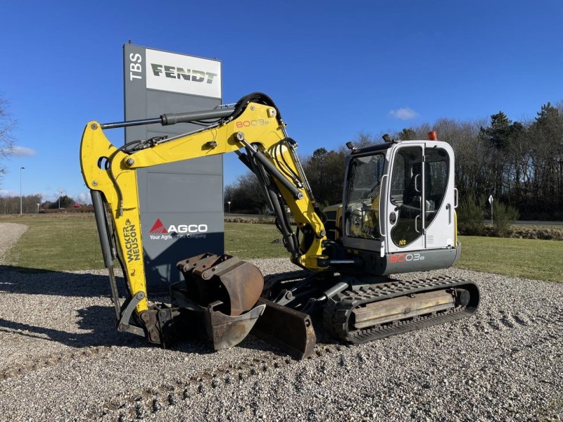 Bagger Türe ait Wacker Neuson 8003, Gebrauchtmaschine içinde Grindsted (resim 1)