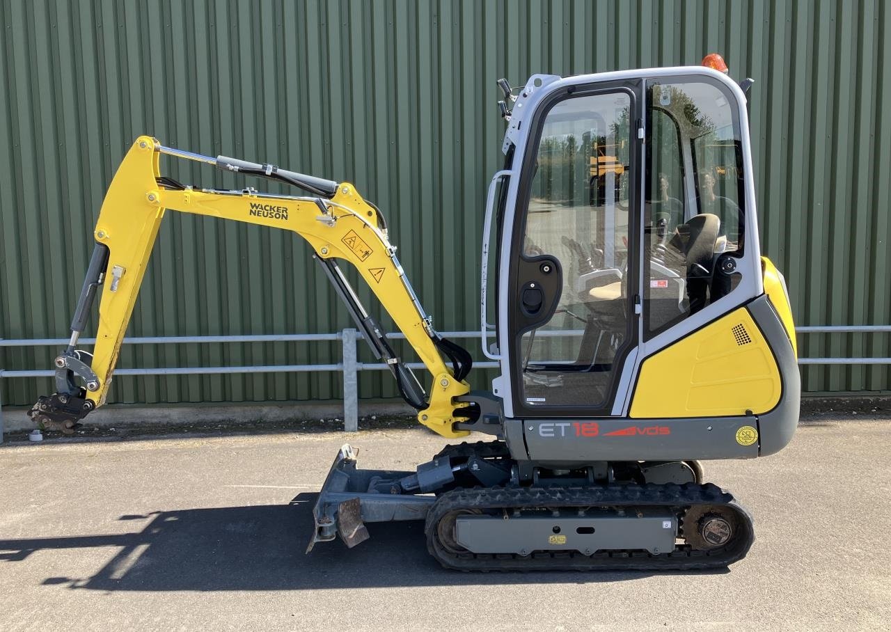 Bagger typu Wacker Neuson ET18 VDS, Gebrauchtmaschine w Middelfart (Zdjęcie 1)