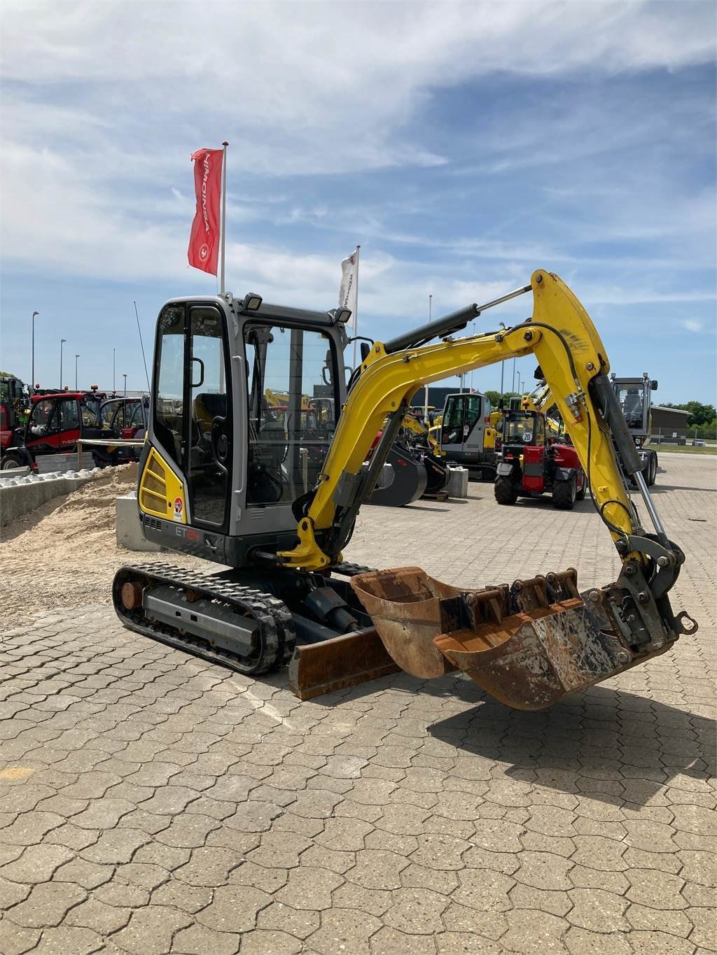 Bagger des Typs Wacker Neuson ET24, Gebrauchtmaschine in Vojens (Bild 3)