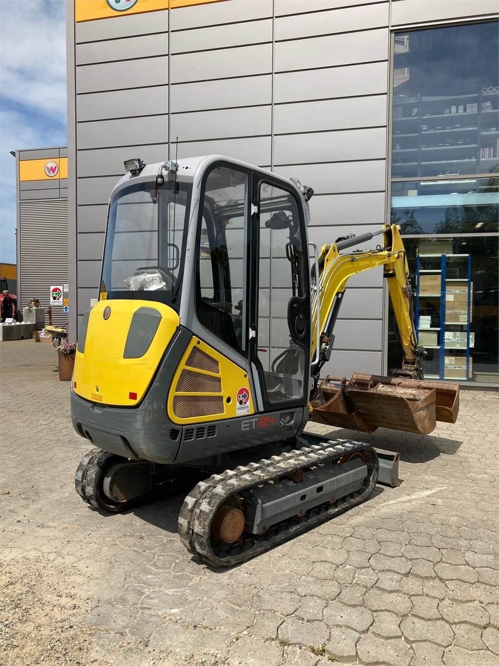 Bagger del tipo Wacker Neuson ET24, Gebrauchtmaschine In Vojens (Immagine 4)