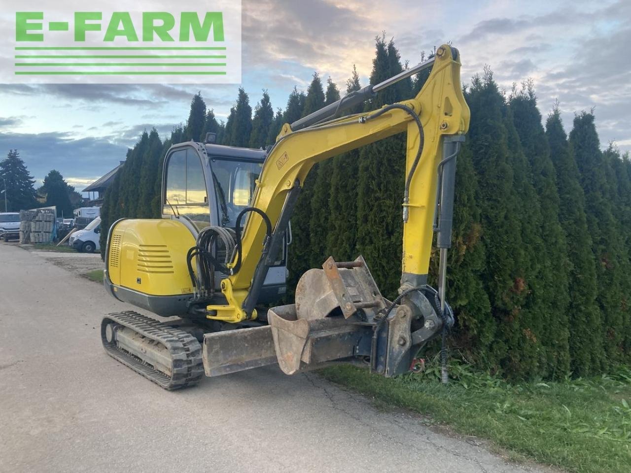 Bagger van het type Wacker Neuson kettenbagger minibagger löffelbagger, Gebrauchtmaschine in Limberg (Foto 3)