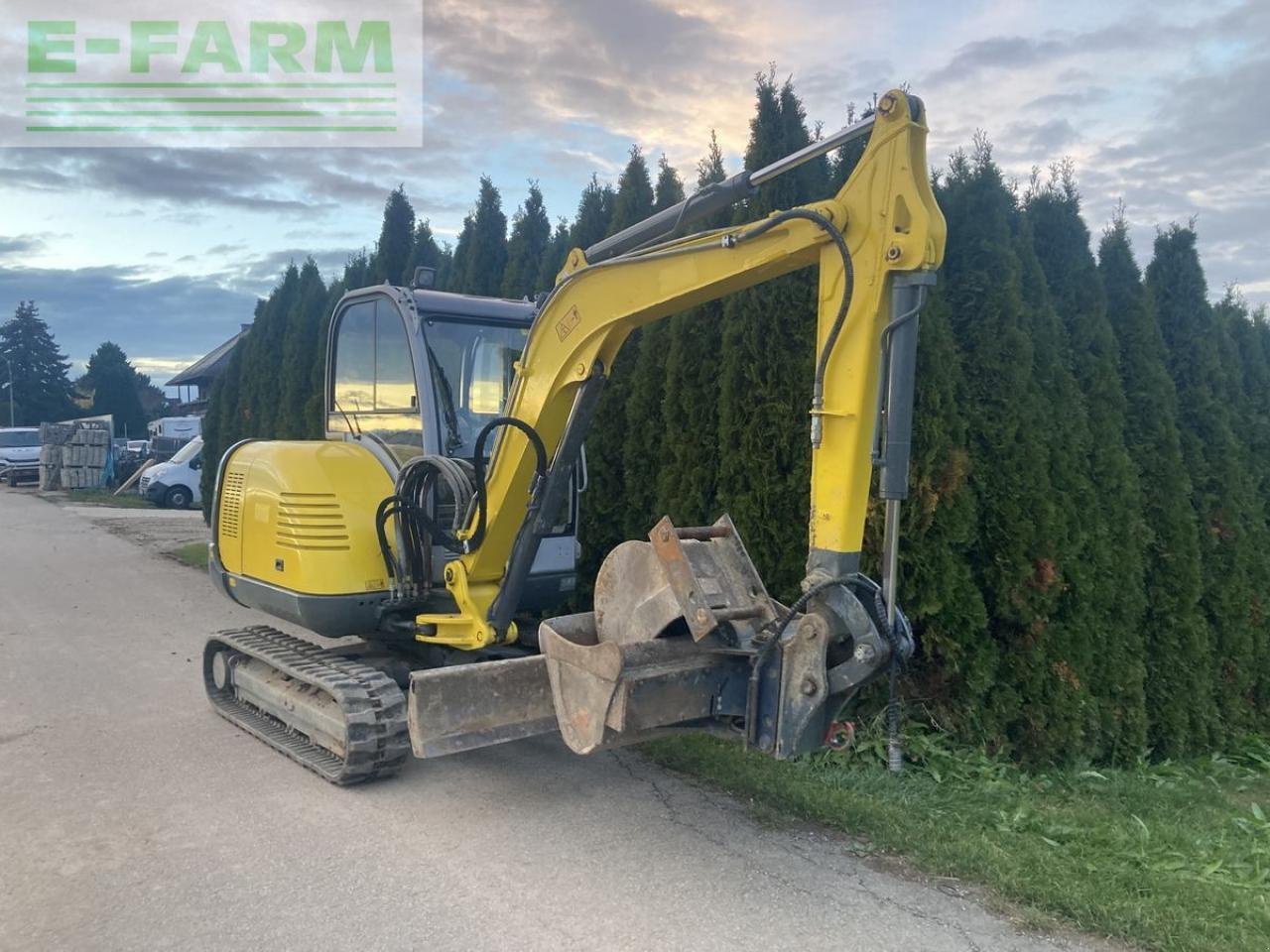 Bagger typu Wacker Neuson kettenbagger minibagger löffelbagger, Gebrauchtmaschine v Limberg (Obrázek 3)