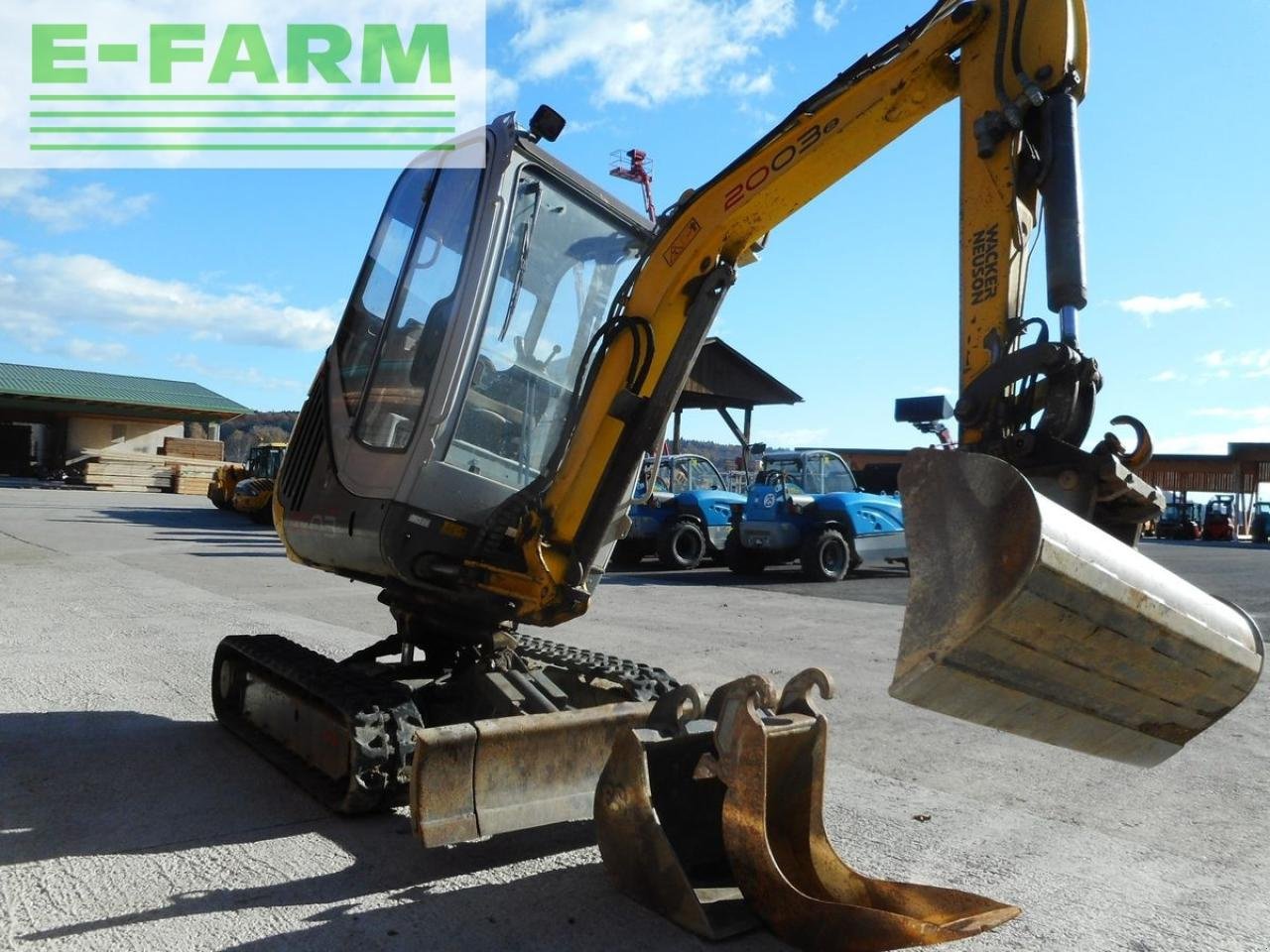 Bagger типа Wacker Neuson neuson 2003-2 vds system! ( 2.242kg ), Gebrauchtmaschine в ST. NIKOLAI/DR. (Фотография 6)