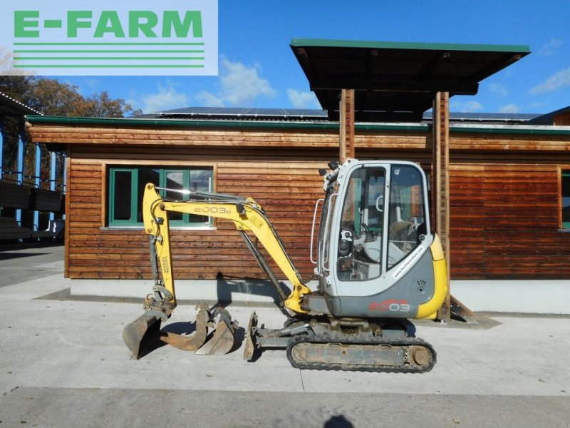 Bagger des Typs Wacker Neuson neuson 2003-2 vds system! ( 2.242kg ), Gebrauchtmaschine in ST. NIKOLAI/DR. (Bild 1)