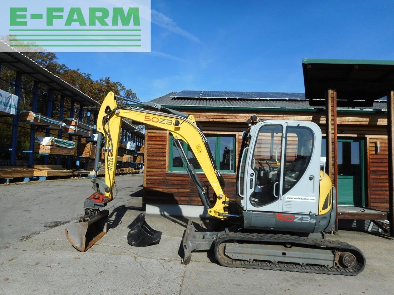 Bagger a típus Wacker Neuson neuson 50z3 ( 5.463 kg ), Gebrauchtmaschine ekkor: ST. NIKOLAI/DR. (Kép 1)