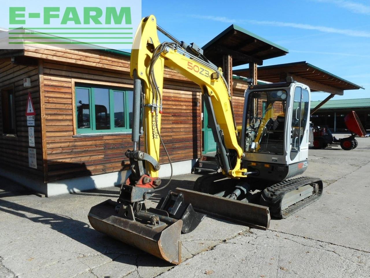 Bagger of the type Wacker Neuson neuson 50z3 ( 5.463 kg ), Gebrauchtmaschine in ST. NIKOLAI/DR. (Picture 2)