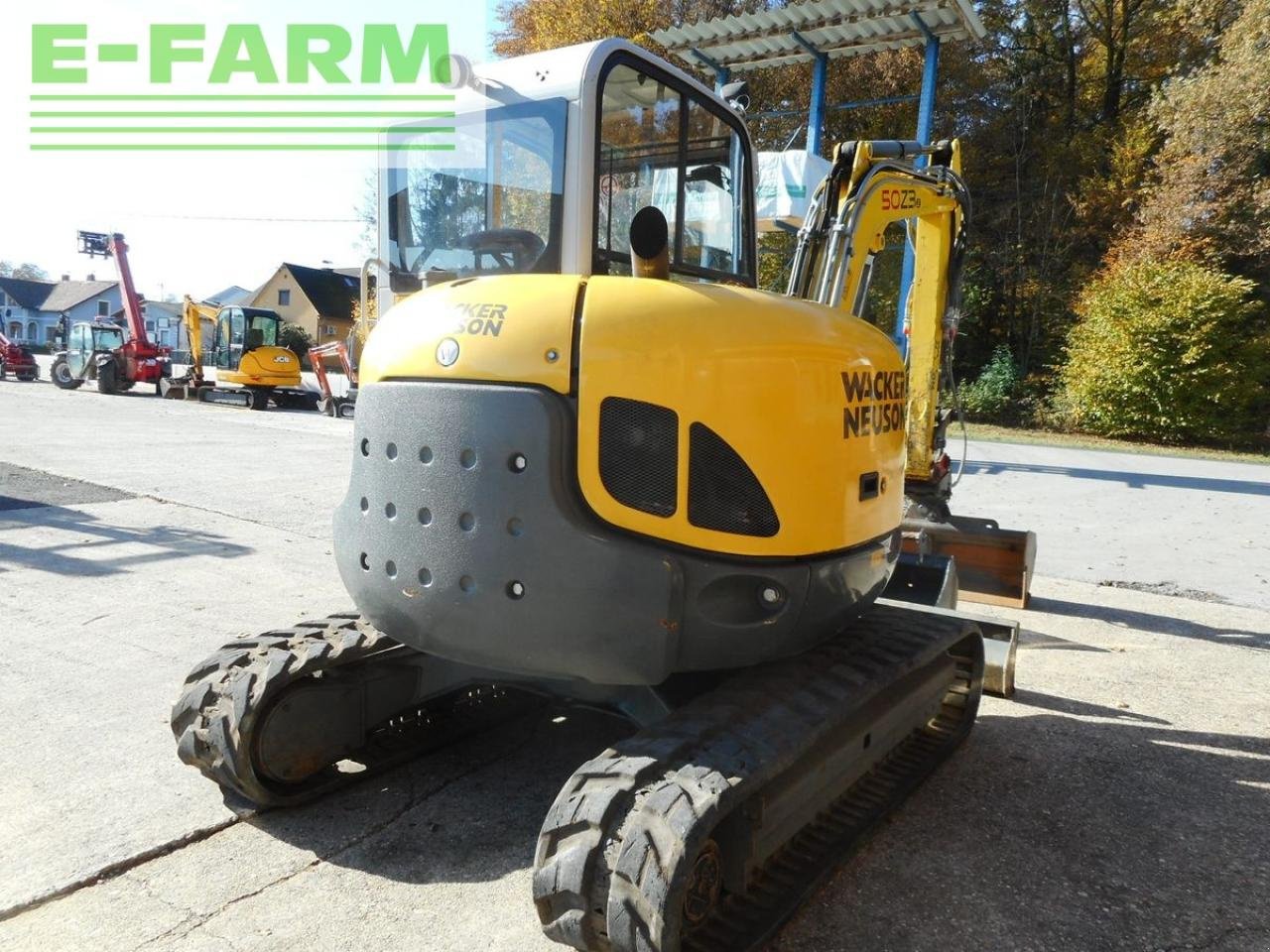 Bagger a típus Wacker Neuson neuson 50z3 ( 5.463 kg ), Gebrauchtmaschine ekkor: ST. NIKOLAI/DR. (Kép 4)