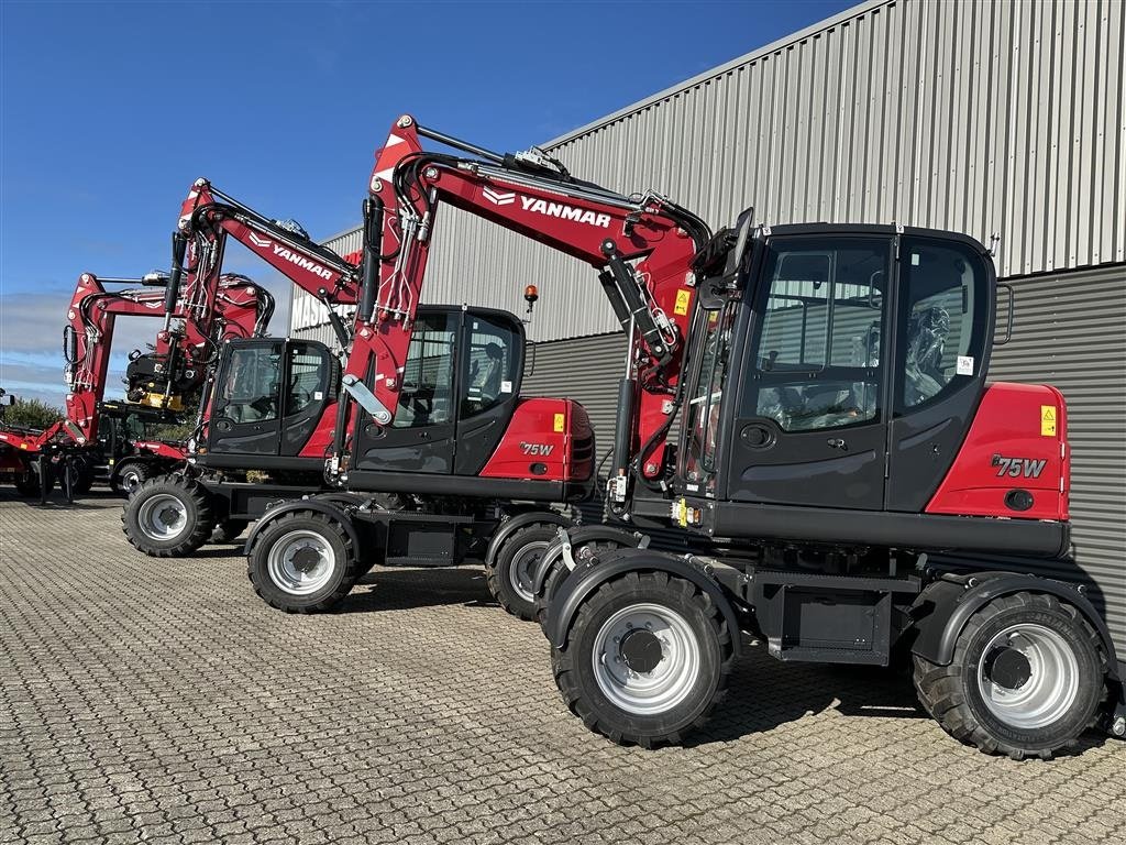 Bagger typu Yanmar B75W - B95W - B110W, Gebrauchtmaschine w Horsens (Zdjęcie 4)