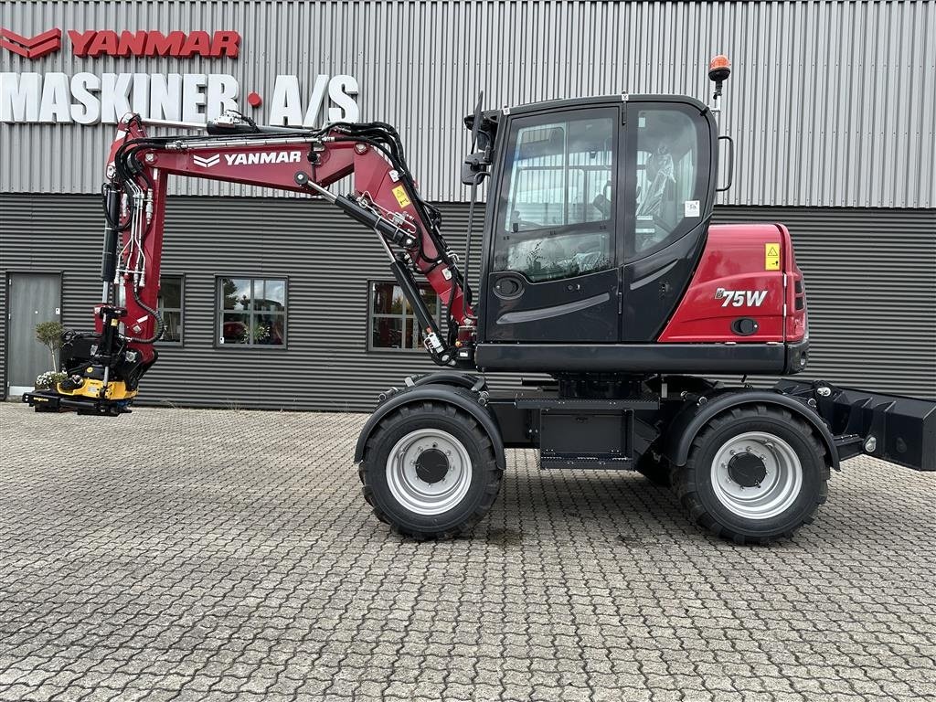 Bagger van het type Yanmar B75W, Gebrauchtmaschine in Horsens (Foto 1)