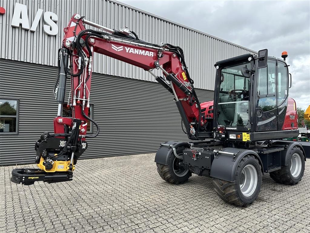 Bagger van het type Yanmar B75W, Gebrauchtmaschine in Horsens (Foto 3)