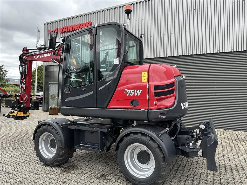 Bagger van het type Yanmar B75W, Gebrauchtmaschine in Horsens (Foto 2)