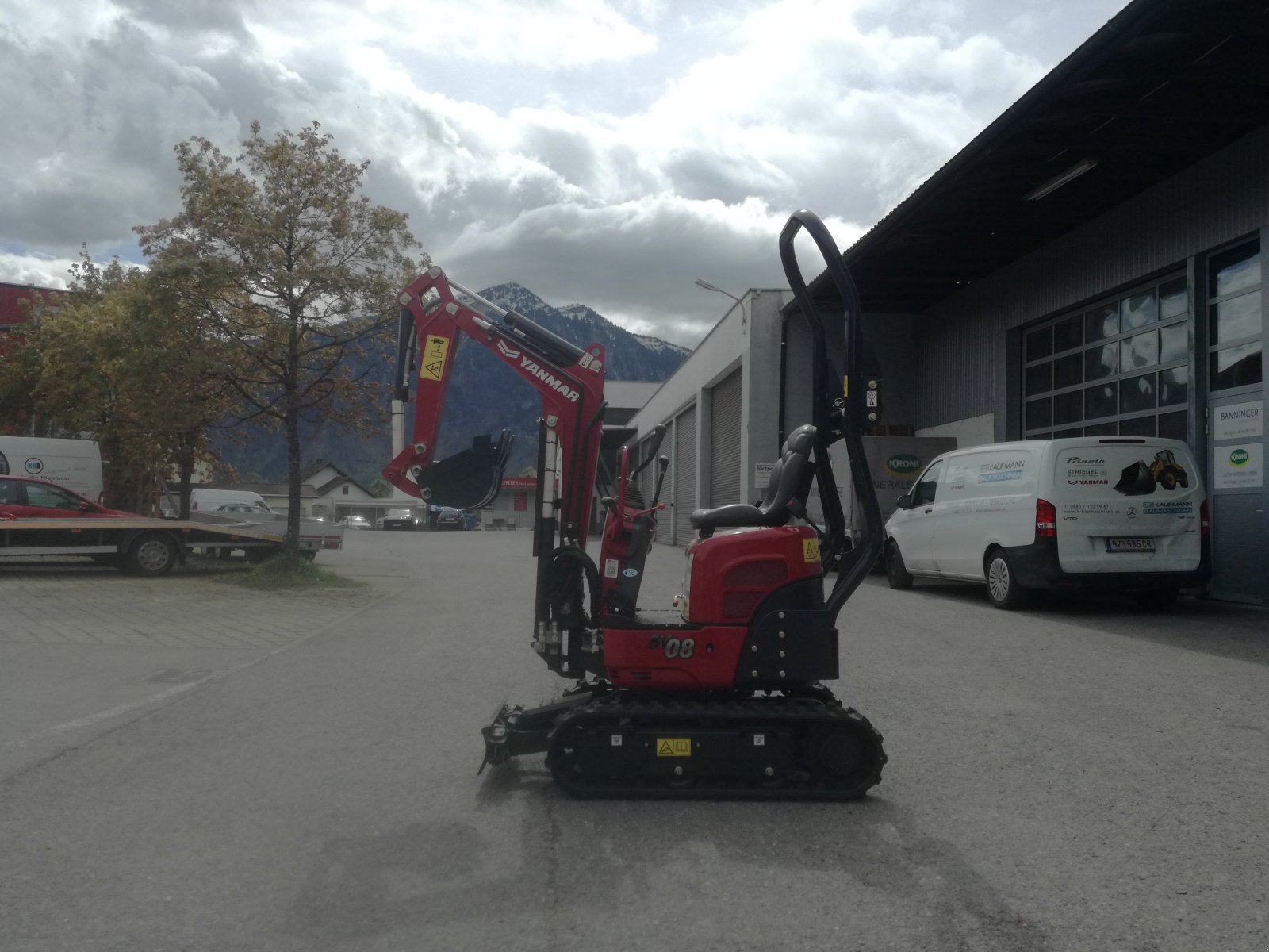 Bagger del tipo Yanmar SV 08-1, Gebrauchtmaschine In Ludesch (Immagine 2)