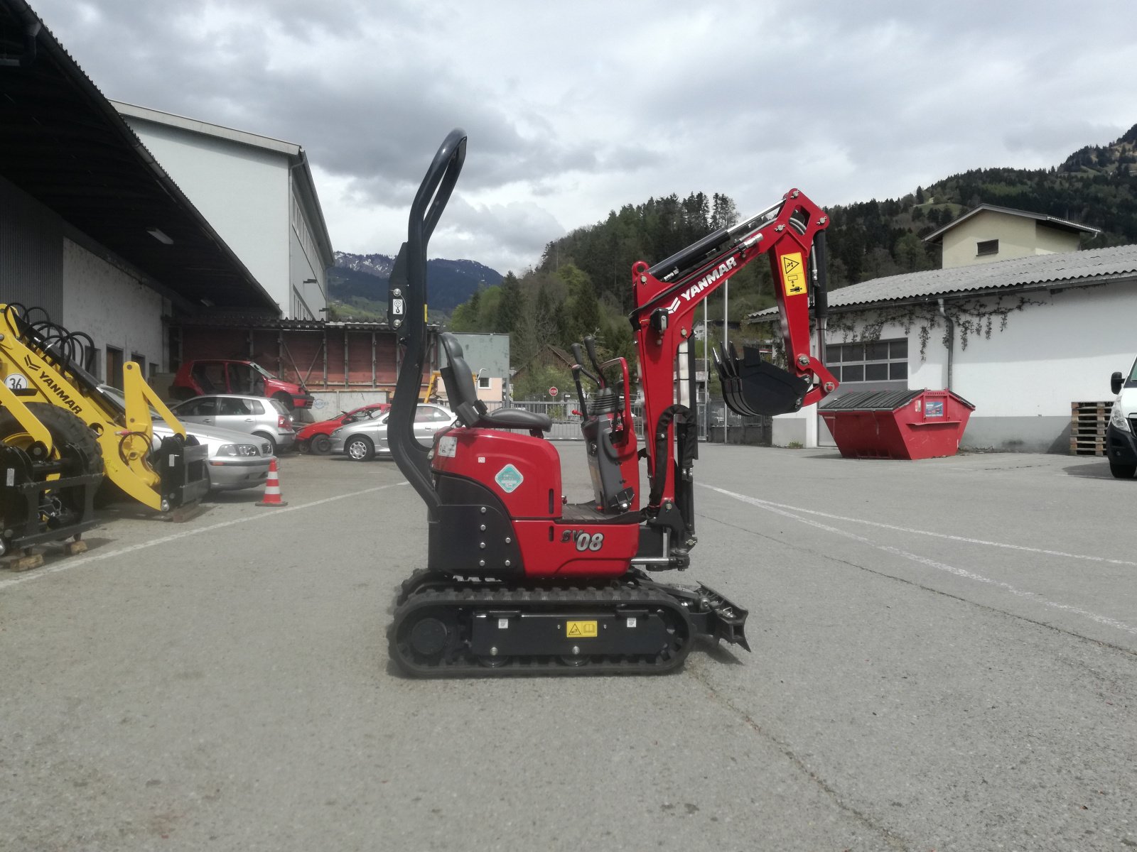 Bagger typu Yanmar SV 08-1, Gebrauchtmaschine v Ludesch (Obrázek 4)