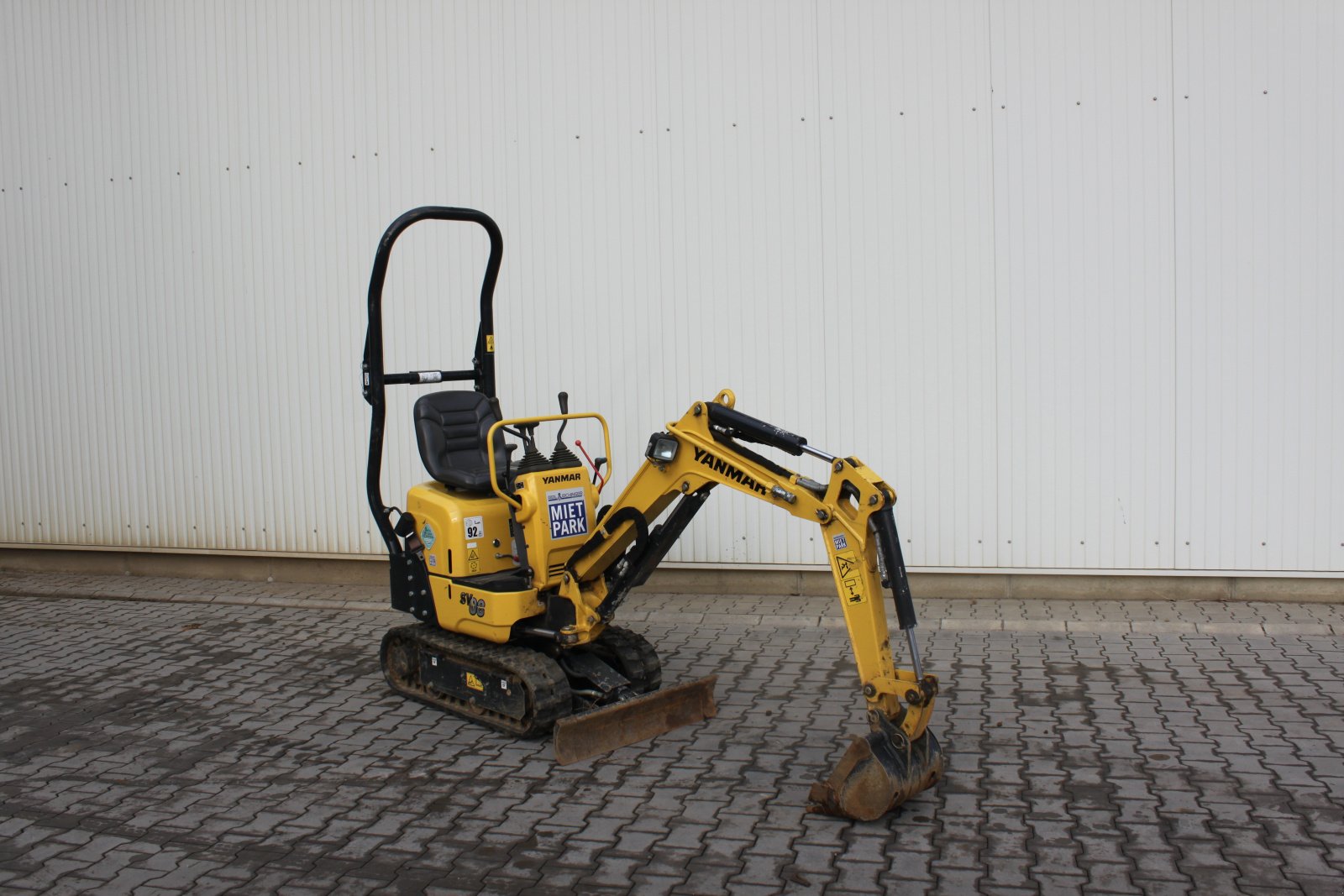 Bagger van het type Yanmar SV 08, Gebrauchtmaschine in Nittenau (Foto 2)