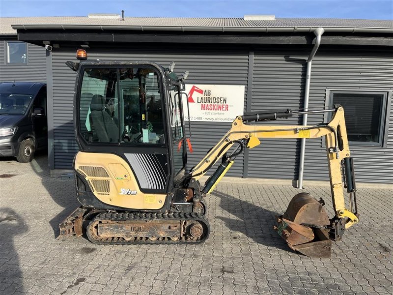 Bagger des Typs Yanmar SV 18 hurtig skifte og 3 skovle, Gebrauchtmaschine in Rønnede (Bild 1)