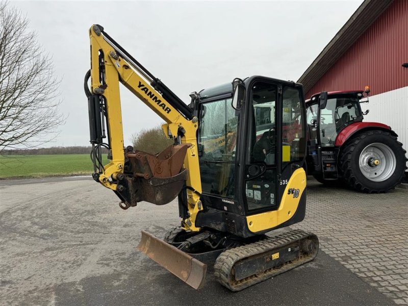 Bagger van het type Yanmar SV 18 KUN 2600 TIMER!, Gebrauchtmaschine in Nørager (Foto 1)