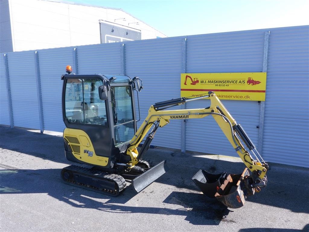 Bagger tip Yanmar SV 18 tiltmanfæste, Gebrauchtmaschine in Nørresundby (Poză 2)